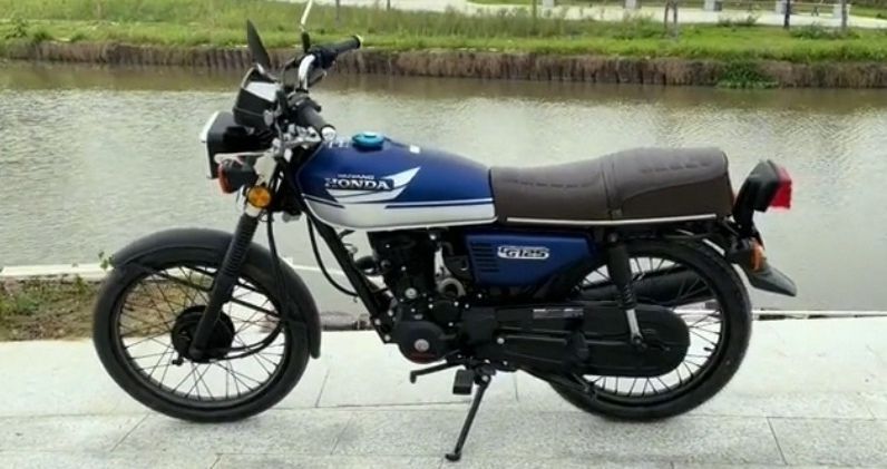 22款本田cg125网友复古改装鉴赏!太帅了!