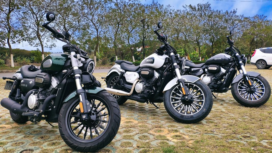 第一批奔达灰石300,1000公里,摩托范-哈罗摩托