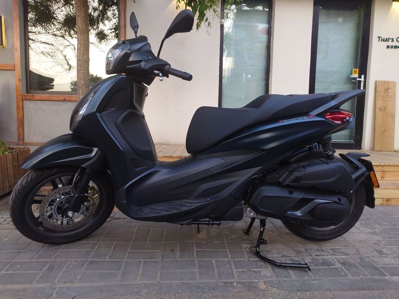 比亚乔贝佛利400beverly400提车絮叨