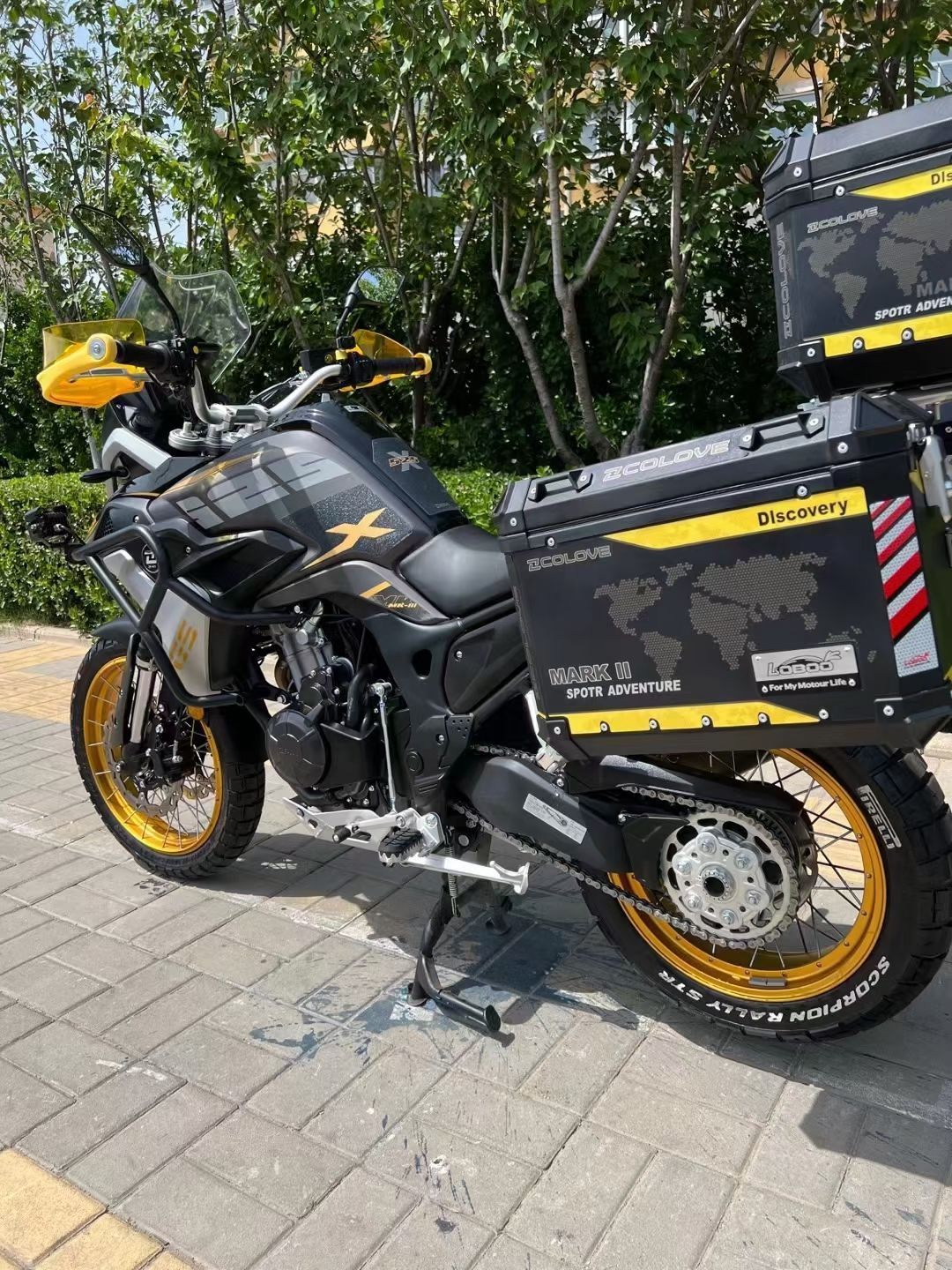 二手摩托车凯越 525x