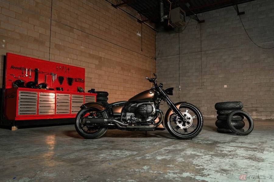 复古宝马bmw r18定制改装咖啡,chopper