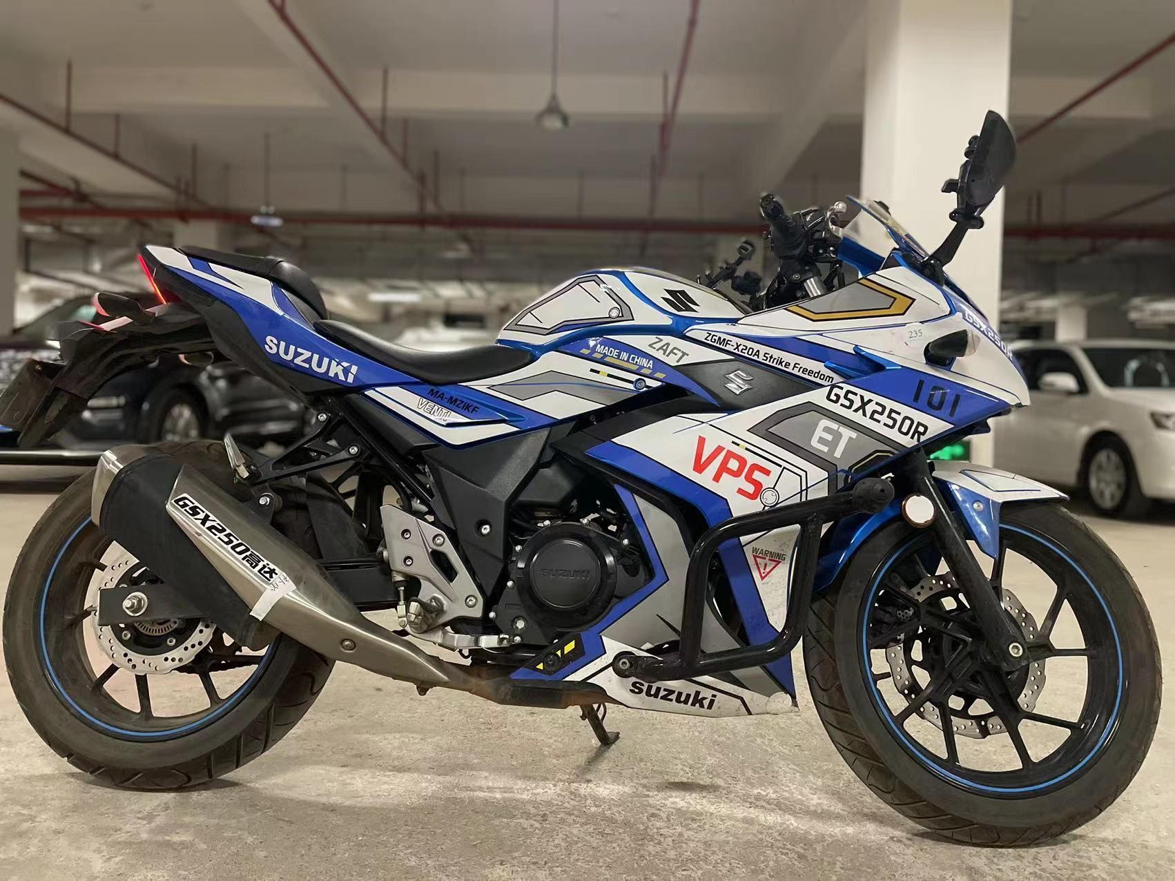 二手摩托車豪爵鈴木 gsx250r