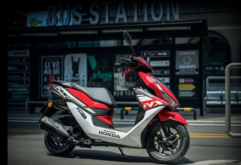 五羊本田new nx125 更前卫 更动感,指导价9690元