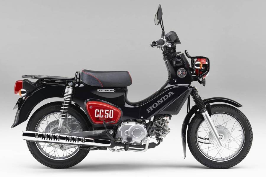 小版本本田幼兽cub-cc50,又小又野还透着可爱,摩托范-哈罗摩托