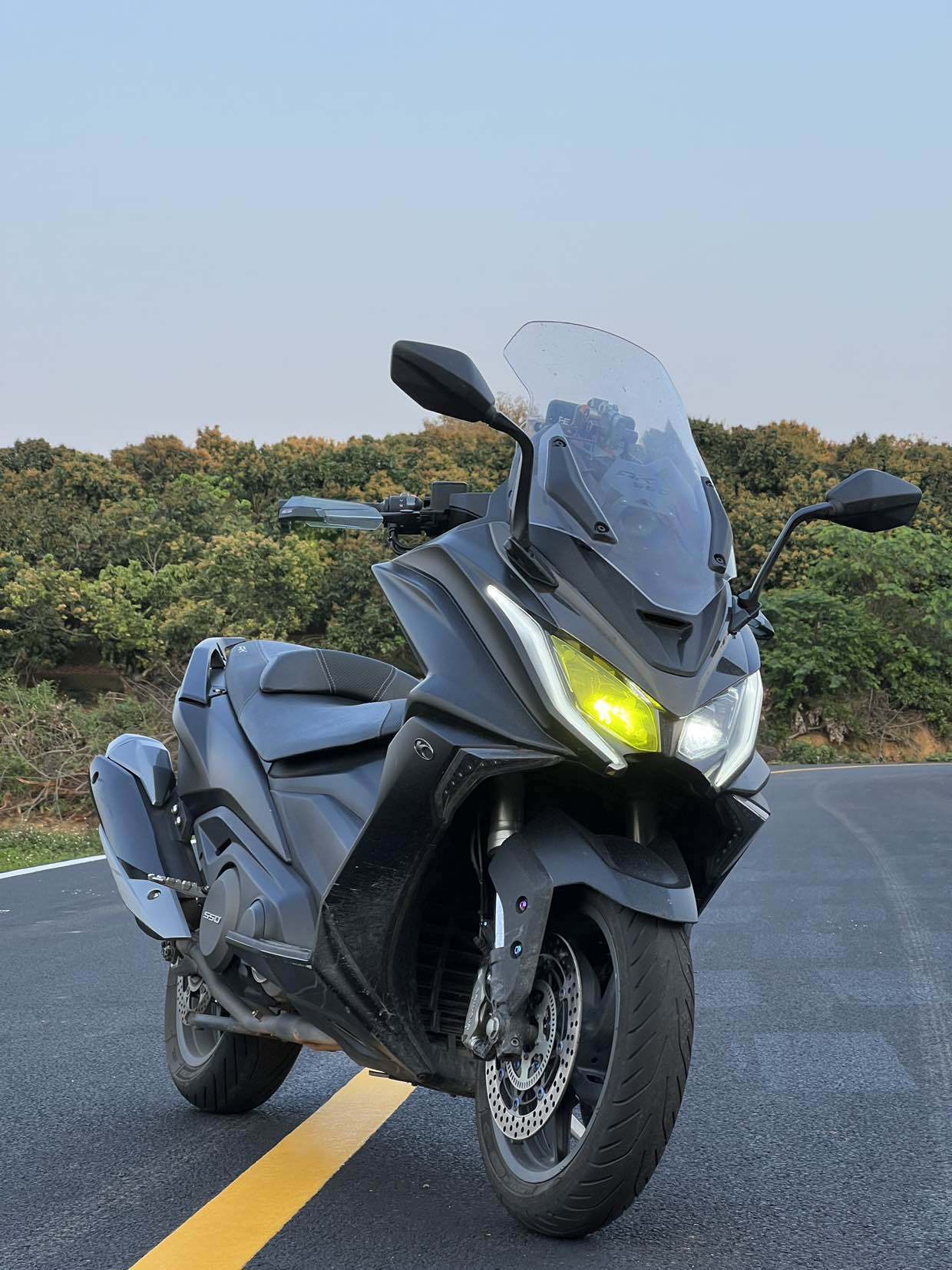 二手摩托车光阳 ak 550