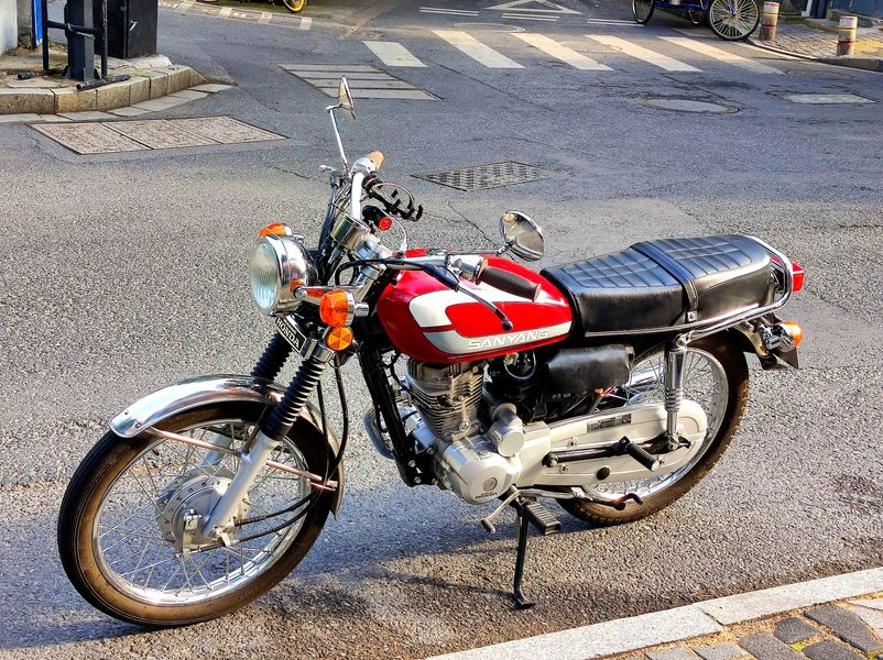 93年野狼摩托车125图片