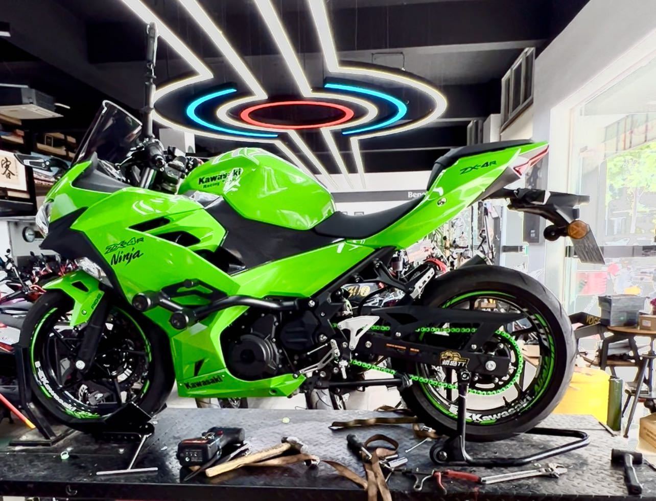 二手摩托车川崎 ninja 400