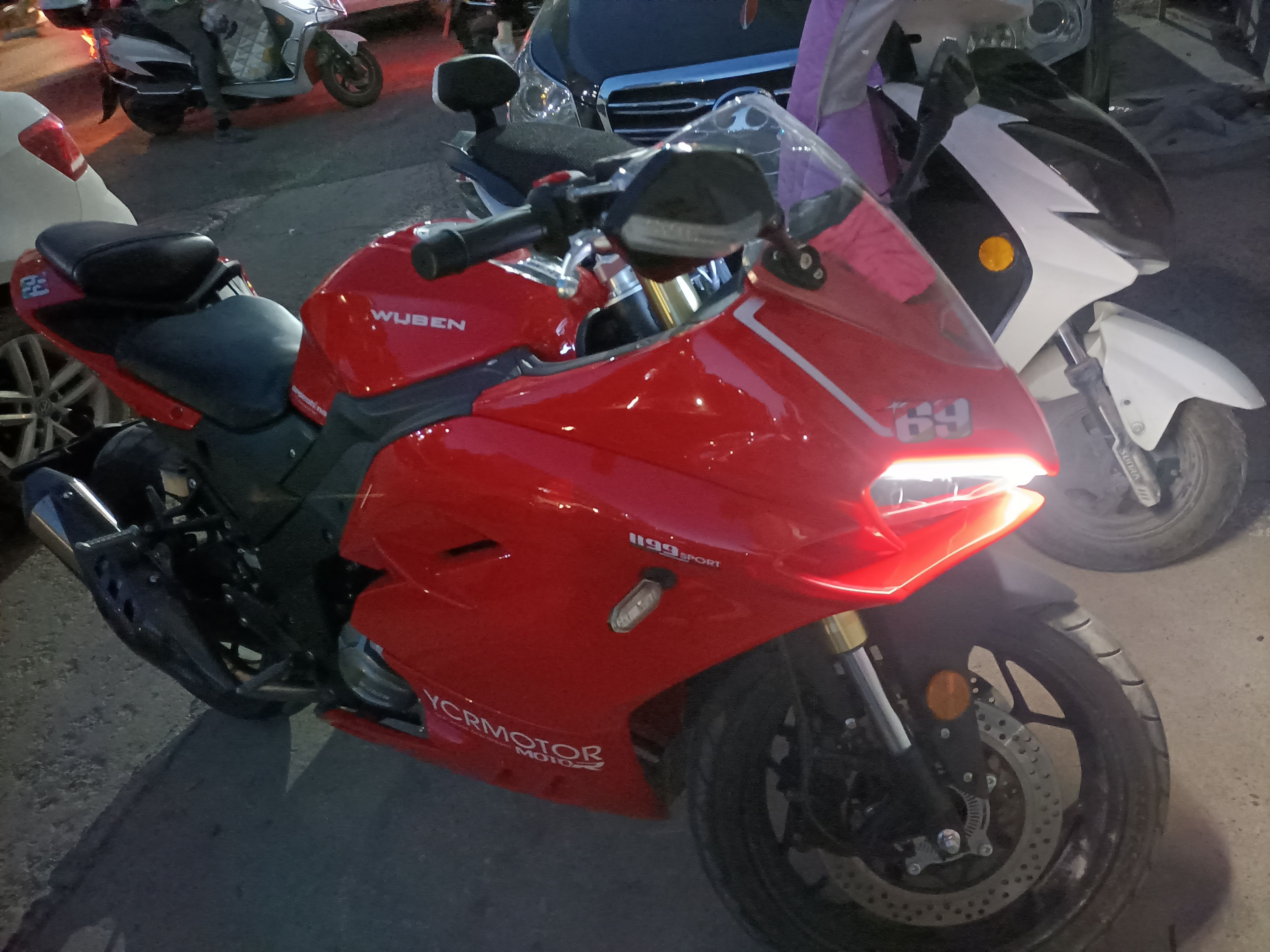 二手摩托车五本 蛟龙 400