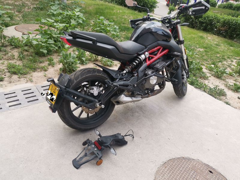 贝纳利302s继续折腾改装