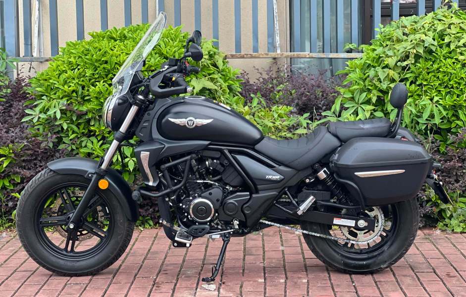 豪爵tr300二手摩托车_摩托范_哈罗摩托