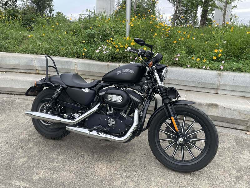 哈雷戴维森iron883 硬汉二手摩托车_摩托范_哈罗摩托
