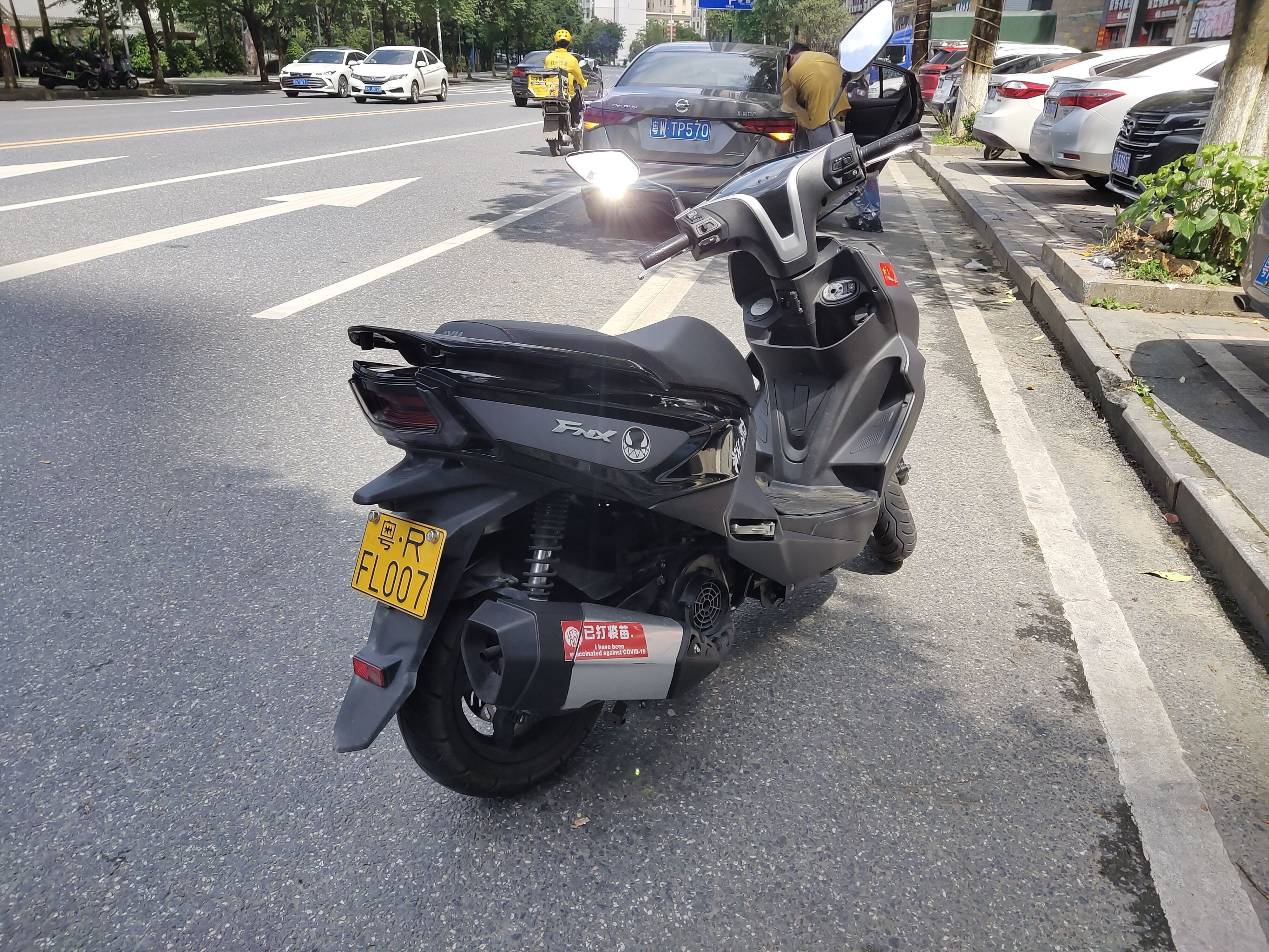 二手摩托车sym三阳 fnx150