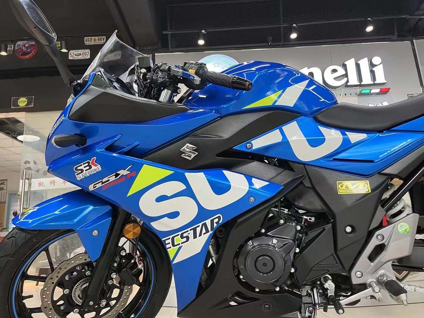 二手摩托车豪爵铃木 gsx250r