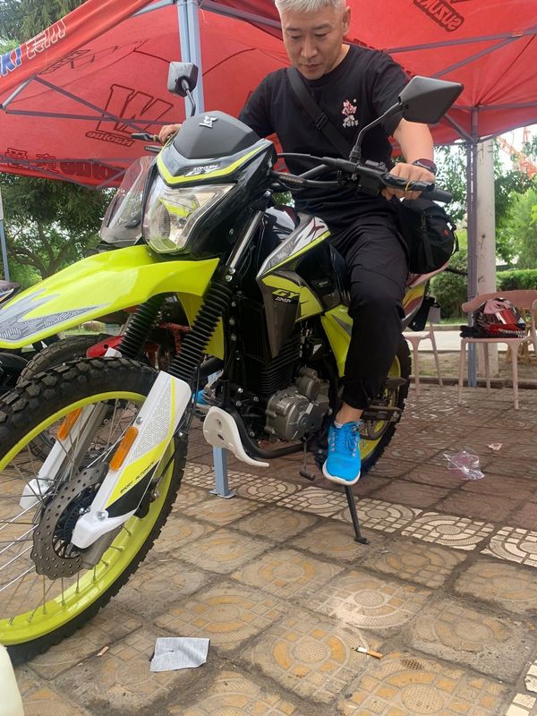 宗申沙漠飞狐250x提车作业