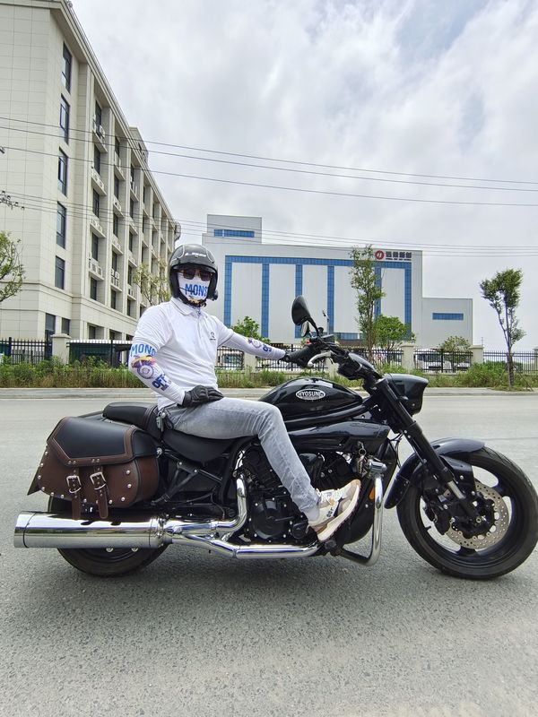 轻骑大韩巡风gv650,两次长途跋涉骑行,目前6000公里