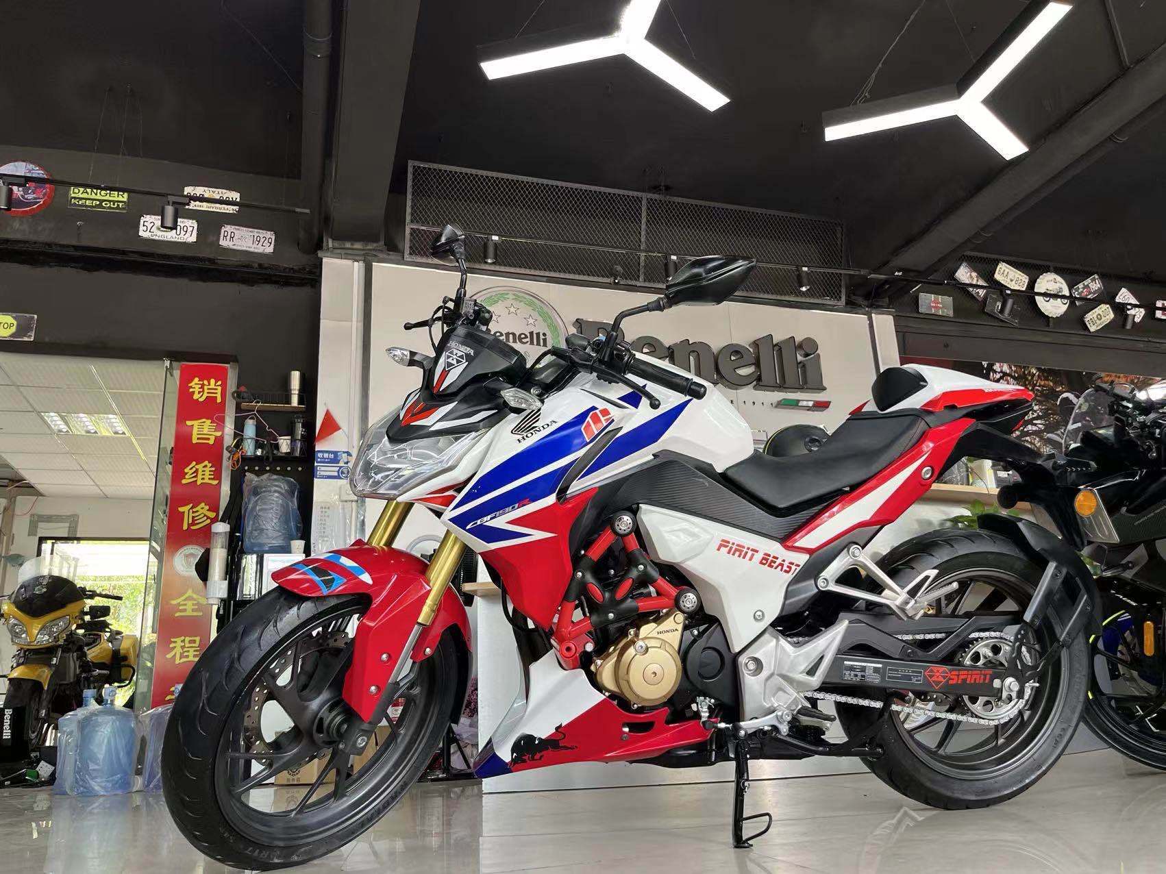 二手摩托车新大洲本田 cbf190r