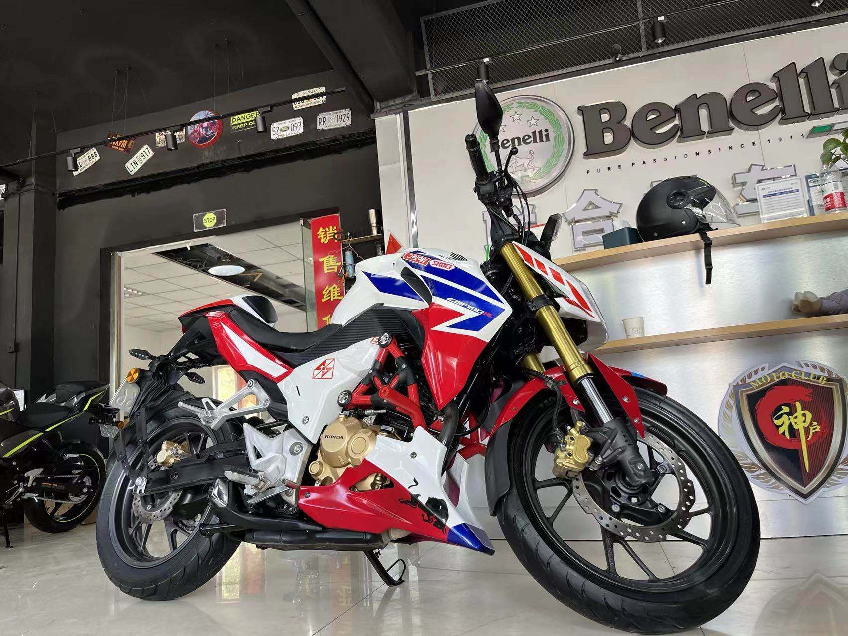 二手摩托车新大洲本田 cbf190r