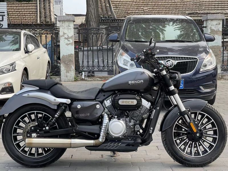 奔达rock300 灰石二手摩托车_摩托范_哈罗摩托