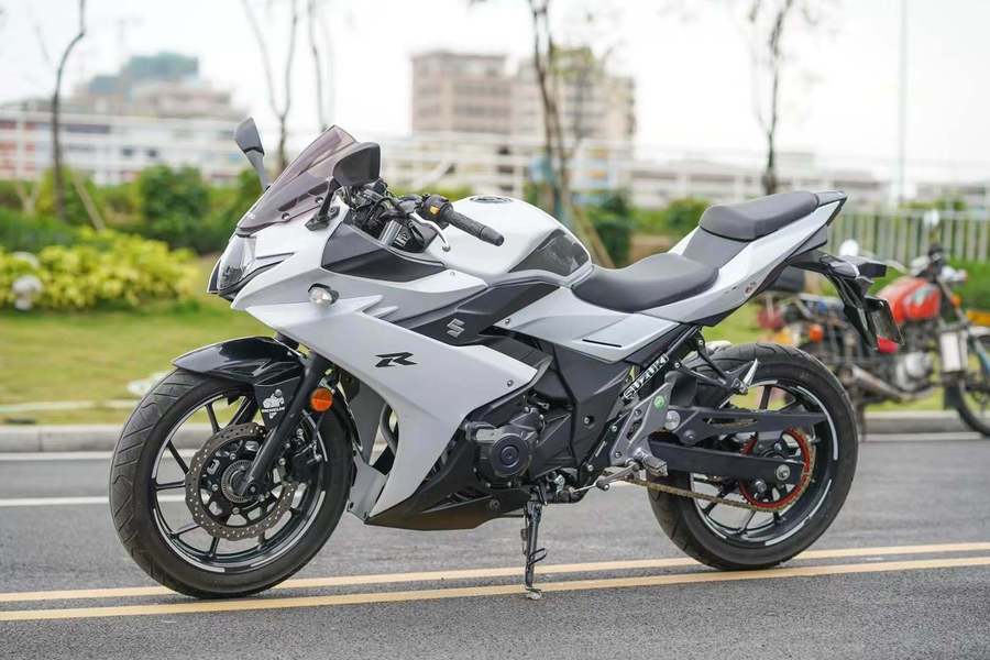 豪爵铃木gsx250r二手摩托车_摩托范_哈罗摩托