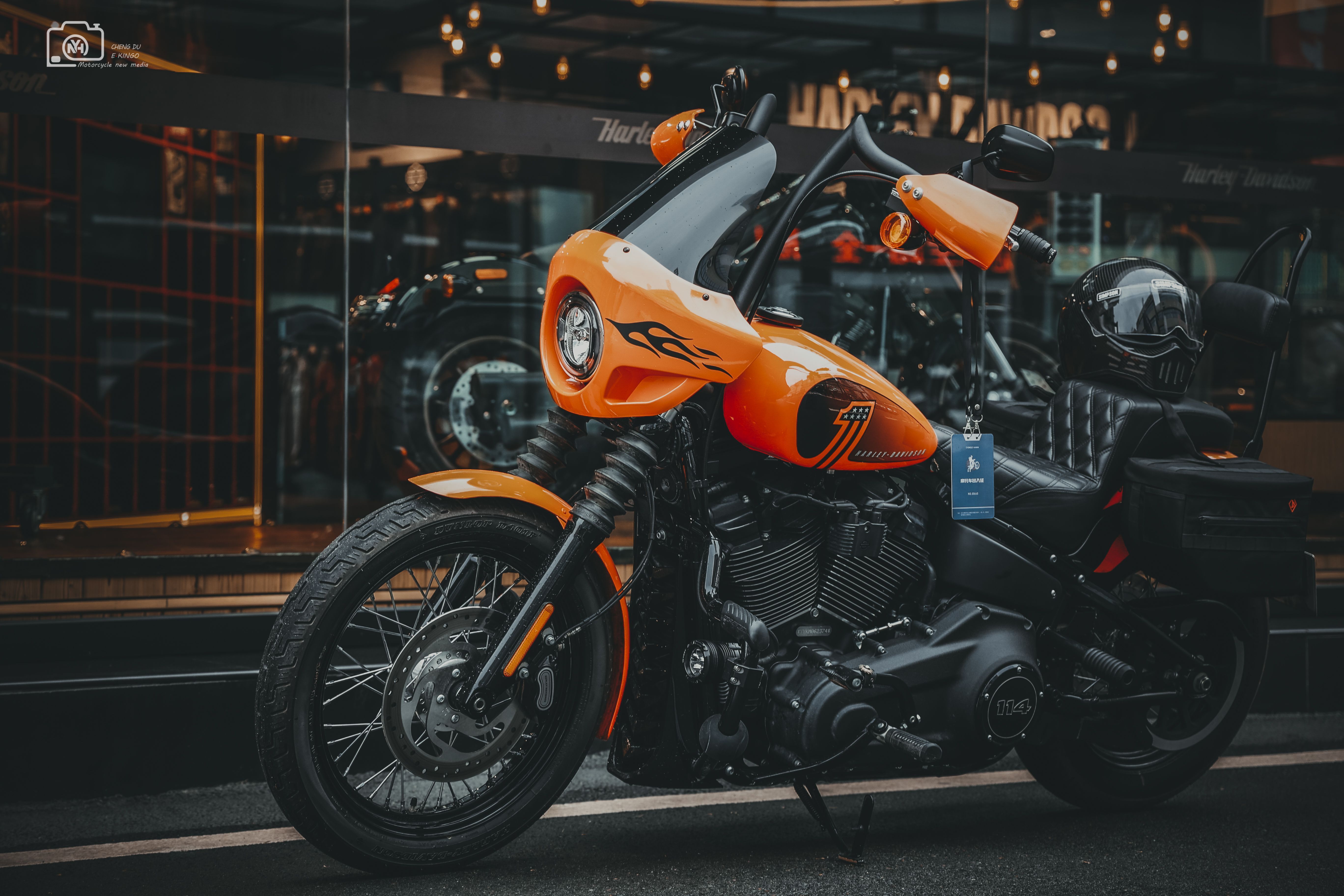 二手摩托车哈雷戴维森 街霸 street bob