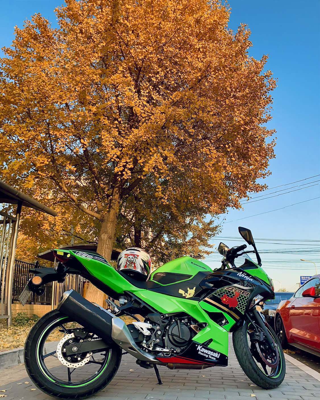 二手摩托车川崎 ninja 400