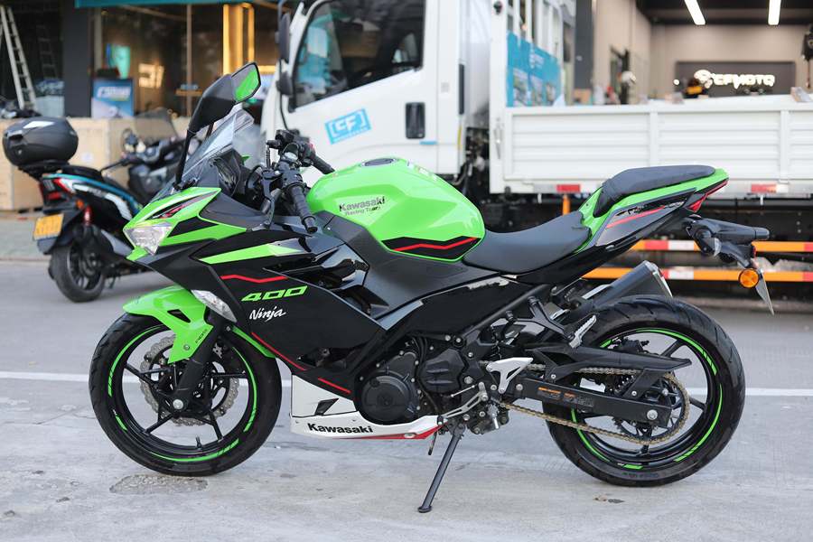 川崎ninja 400二手摩托车_摩托范_哈罗摩托