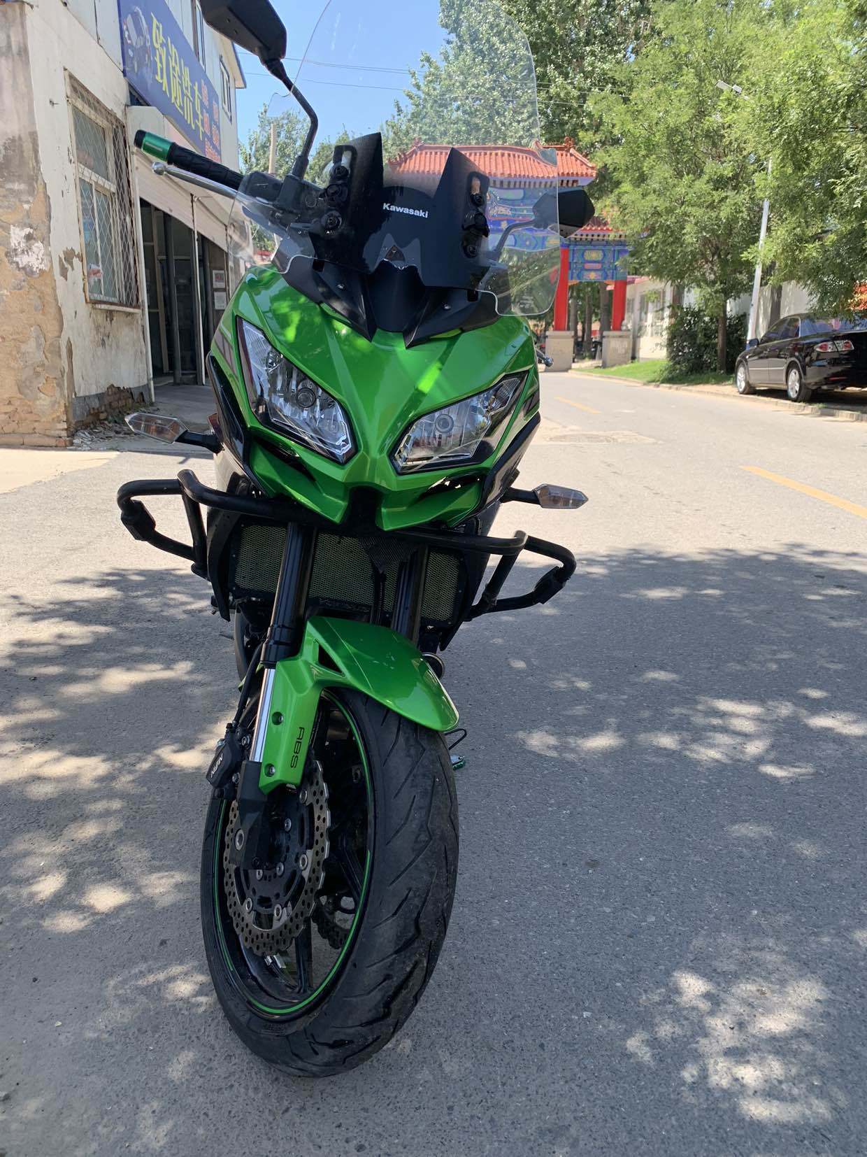 二手摩托车川崎 versys 650