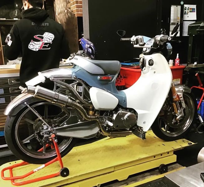 复古弯梁界的天花板,宗申yami改装可以借鉴哦