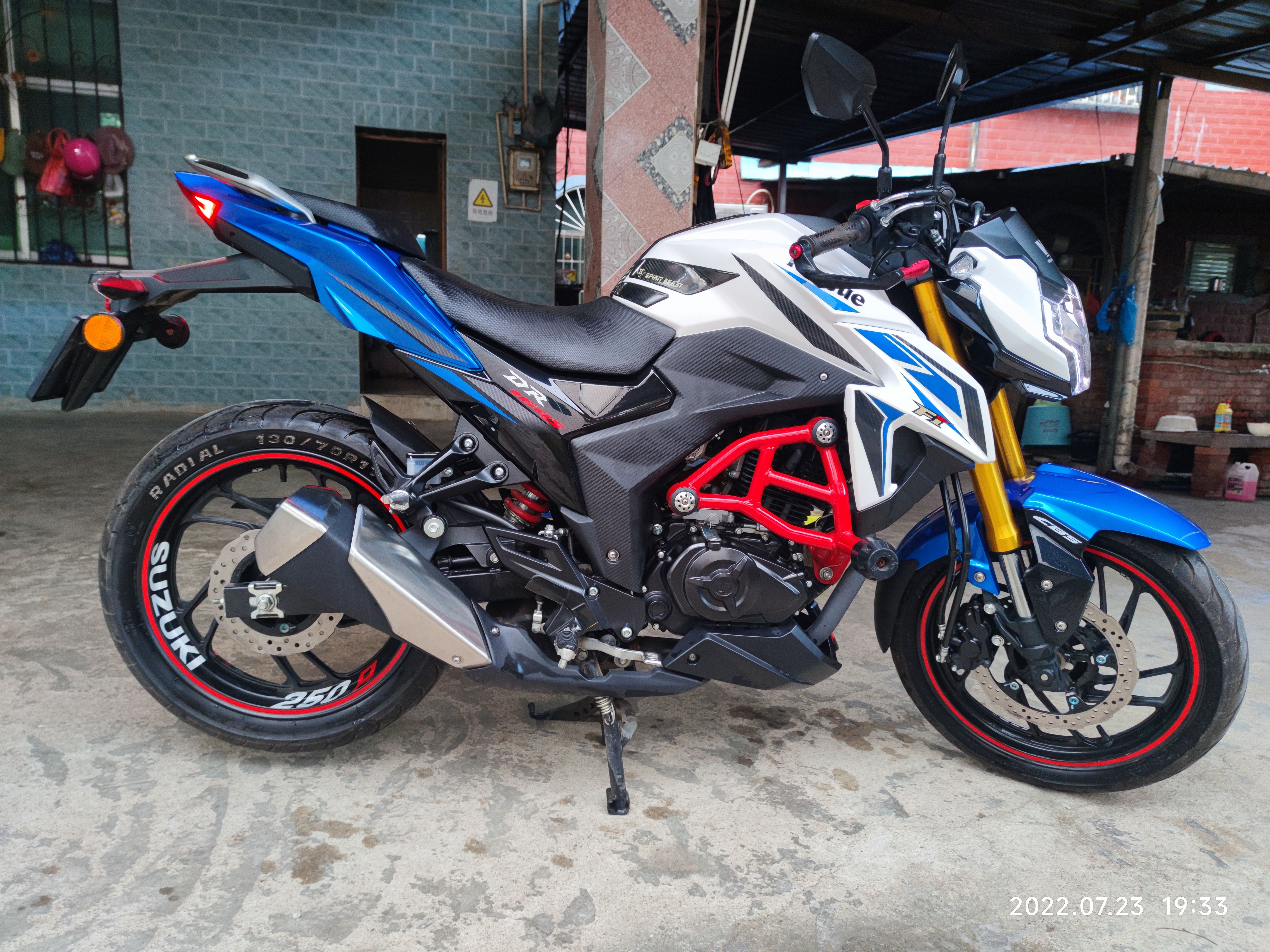 二手摩托车豪爵 dr160