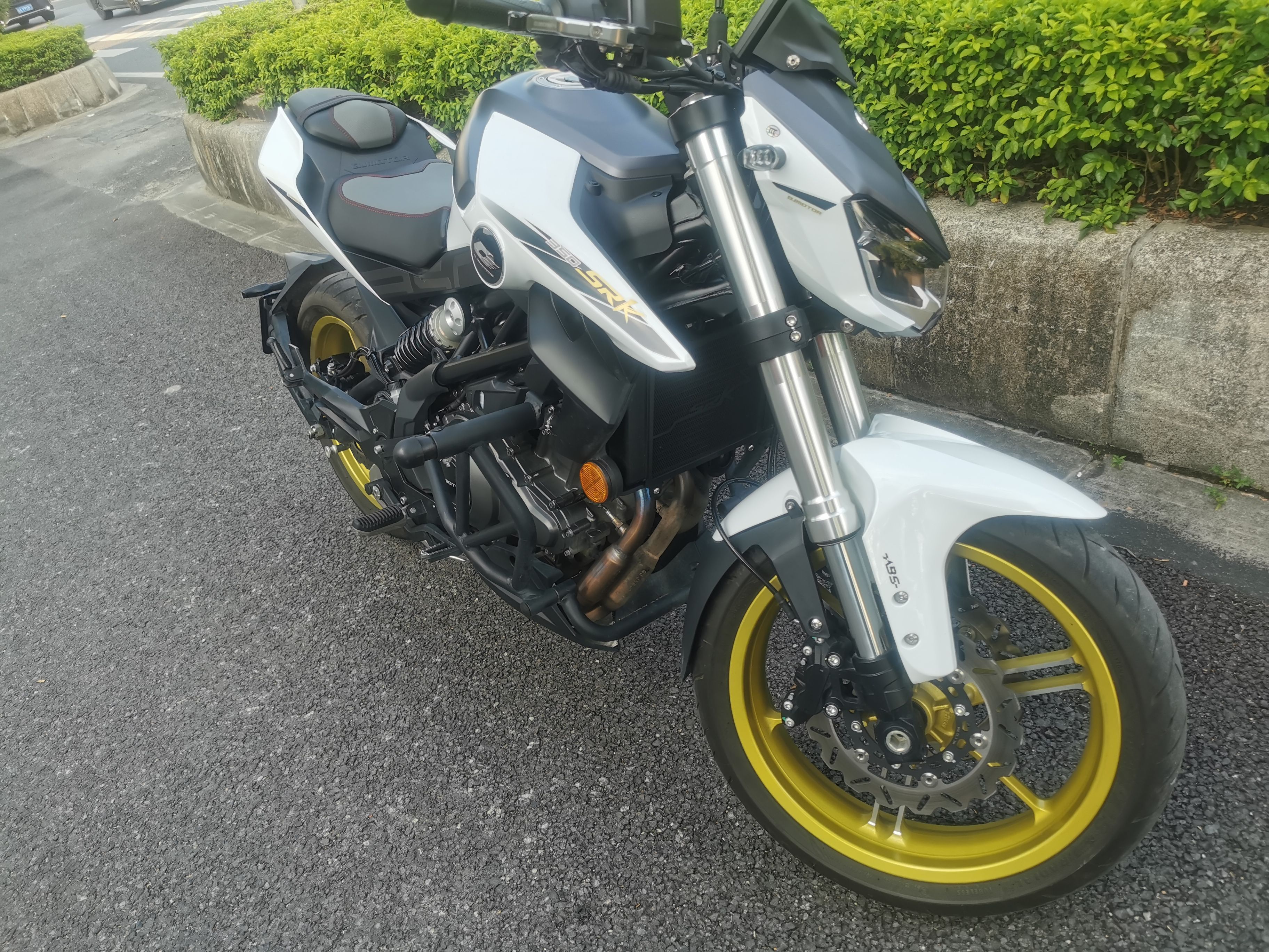 二手摩托车钱江 qj350-13