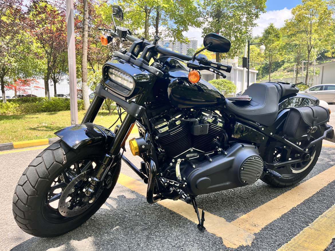 二手摩托车哈雷戴维森 肥霸 fat bob