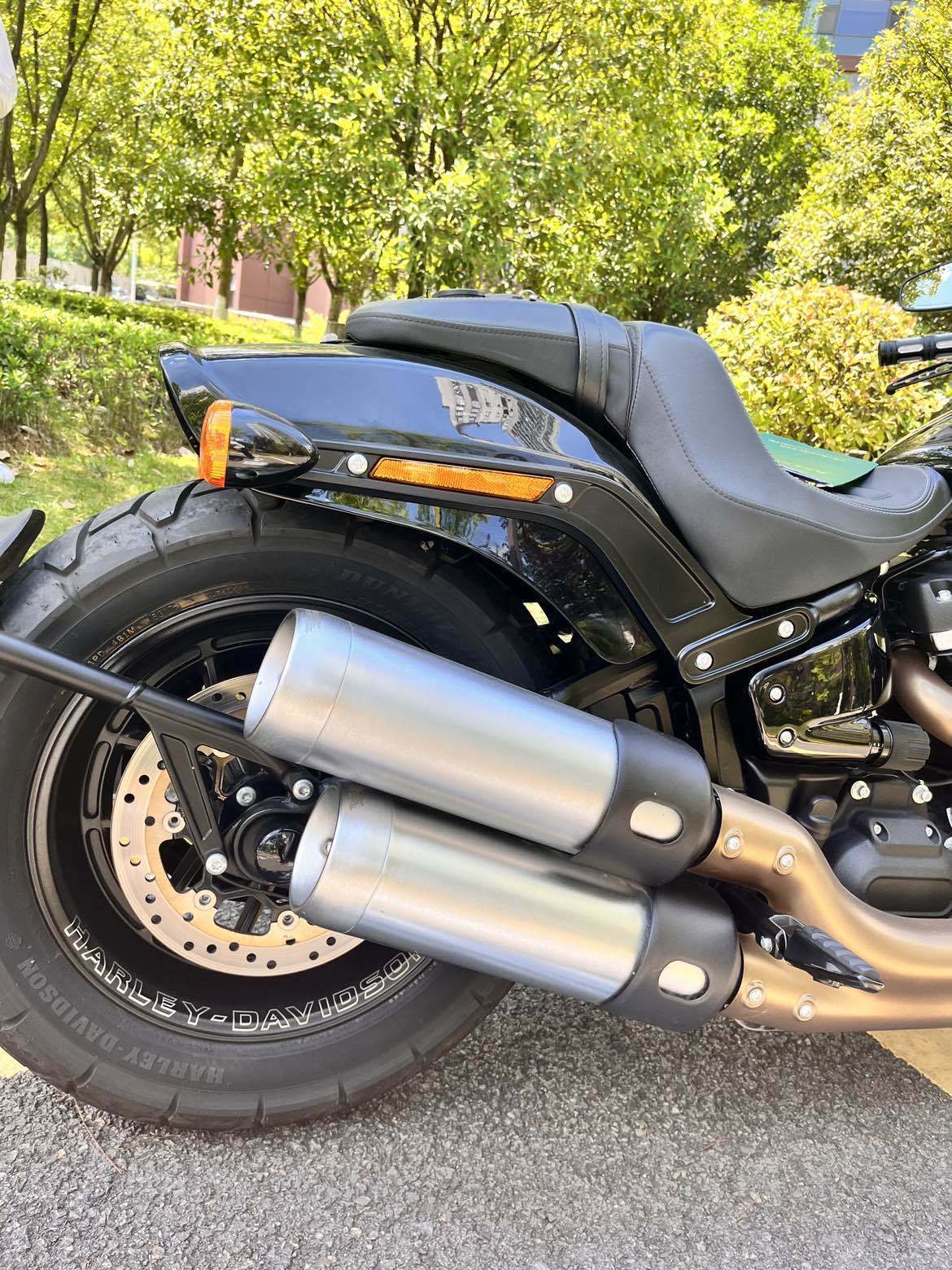 二手摩托车哈雷戴维森 肥霸 fat bob