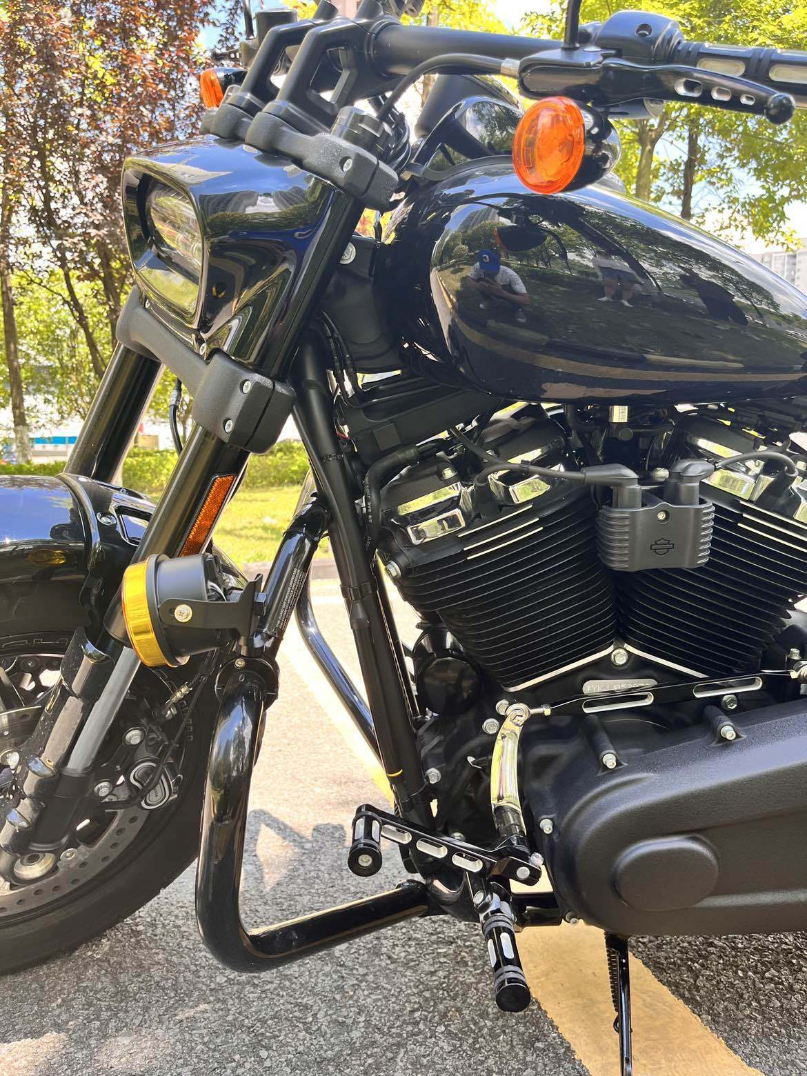 二手摩托车哈雷戴维森 肥霸 fat bob