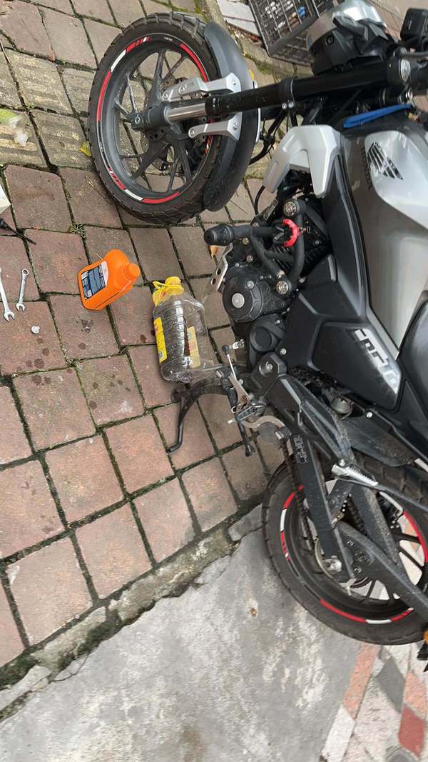 更新完结!本田cbf190tr多重机油实测