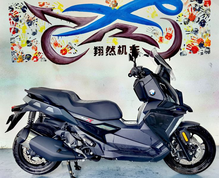 宝马c 400二手摩托车_摩托范_哈罗摩托