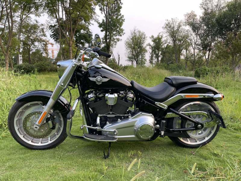 二手哈雷戴维森肥仔 fat boy