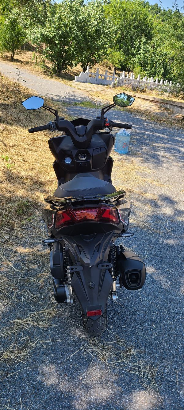 入手光阳rx150 接娃买菜车