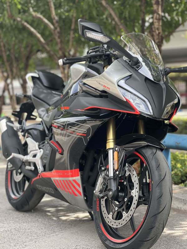 春风450sr二手摩托车_摩托范_哈罗摩托