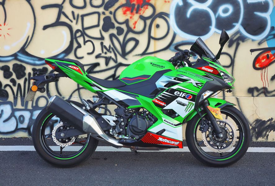 川崎ninja 400二手摩托车_摩托范_哈罗摩托