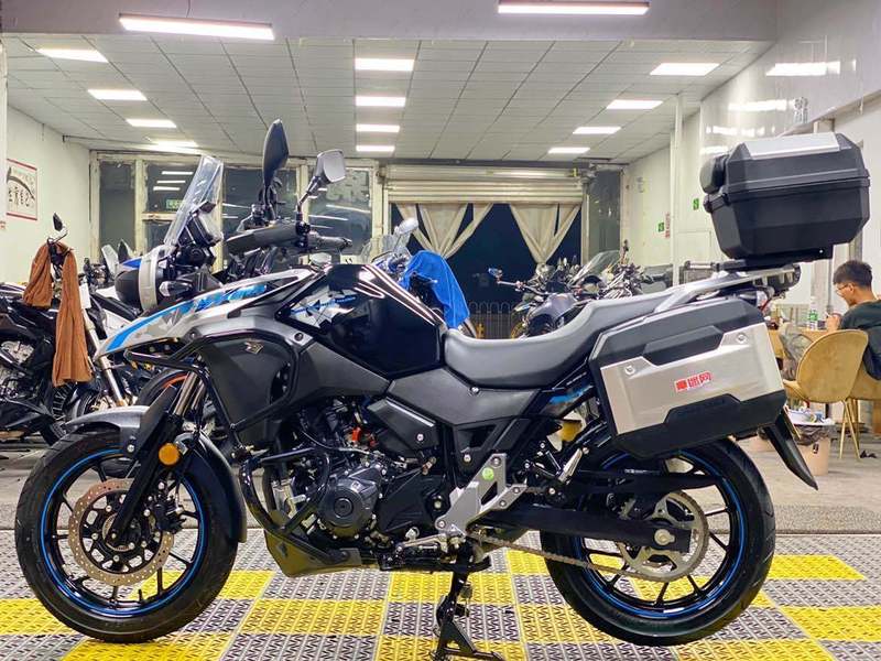 豪爵铃木dl250二手摩托车_摩托范_哈罗摩托