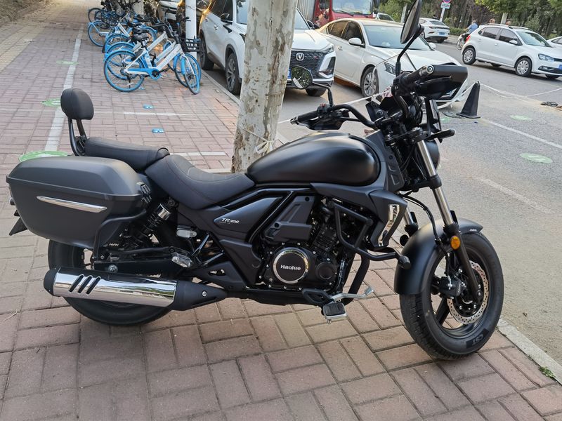 豪爵铁人300提车