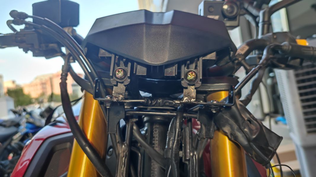 豪爵dr300,dr250改圆灯详细步骤