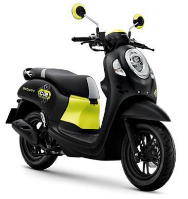 全新本田复古踏板车scoopy110,确实不错!