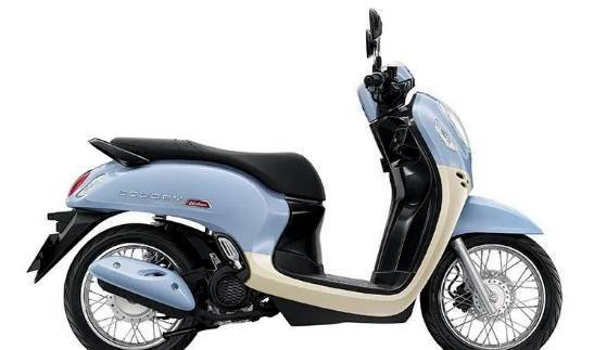 全新本田复古踏板车scoopy110,确实不错!