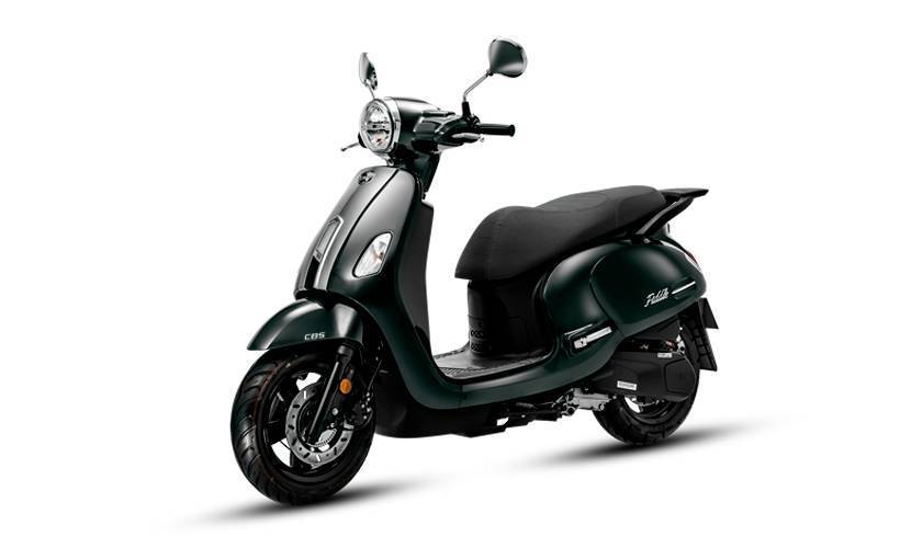 高颜值复古踏板,三阳飞度4 abs版发布,售价14800元