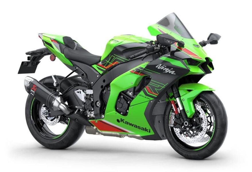 川崎2023款Ninja ZX-10R/10RR，大牛”换新装，增加白色版本。