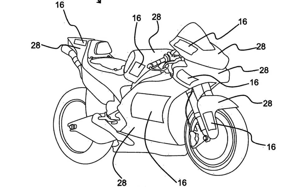 motogp赛事或将在采用新广告技术,在车身及骑行服内嵌屏幕