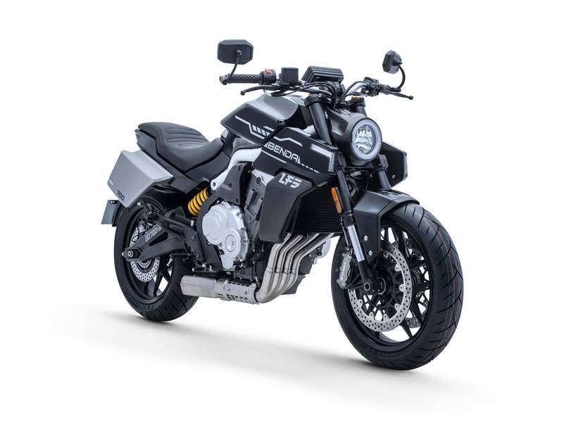 奔达lfs-700唐刀国潮风格,复古元素,机甲战士,暴力四缸于一体复古摩托