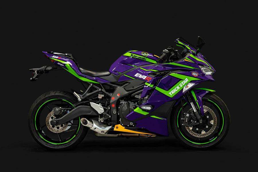 川崎Ninja ZX-25R EVA初代机特别版配色发表