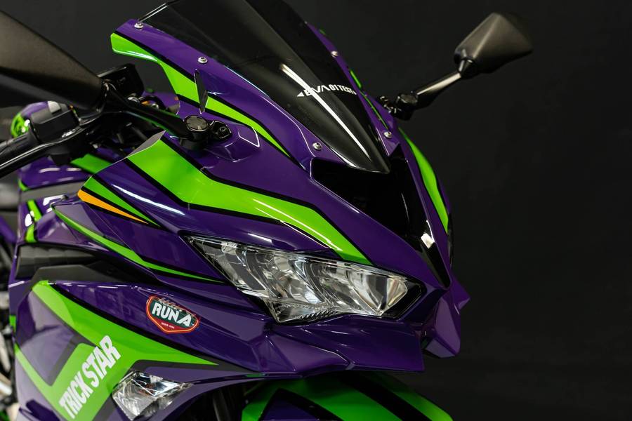 川崎Ninja ZX-25R EVA初代机特别版配色发表